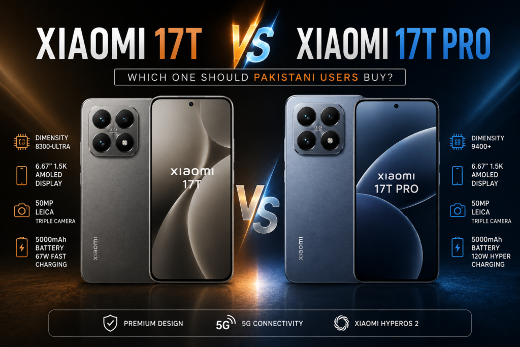 Xiaomi 17T vs Xiaomi 17T Pro
