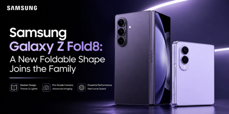 Samsung Galaxy Z Fold8: A New Foldable Shape Joins the Family