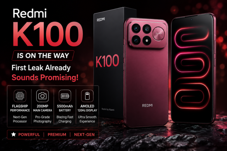 Redmi K100 Is On the Way, and Its First Leak Already Sounds Promising