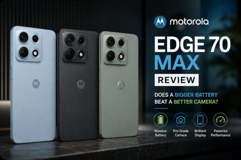 Motorola Edge 70 Max Review: Does a Bigger Battery Beat a Better Camera?