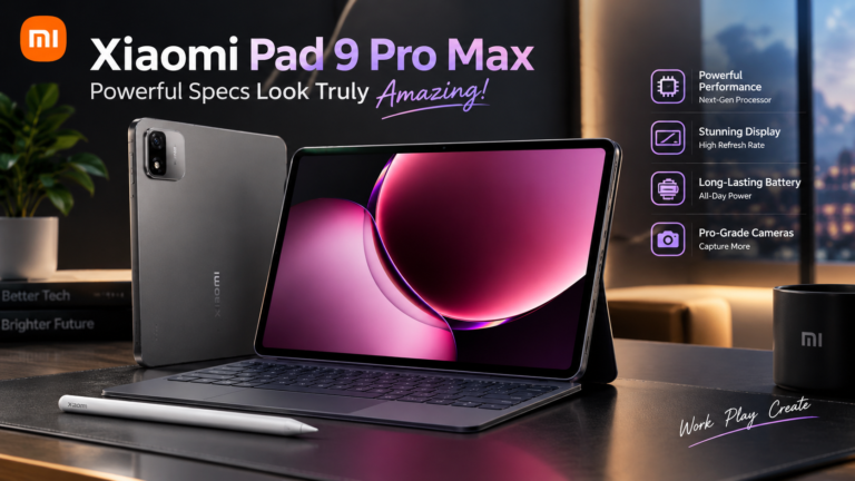 Xiaomi Pad 9 Pro Max: Xiaomi’s Biggest, Boldest Tablet Yet