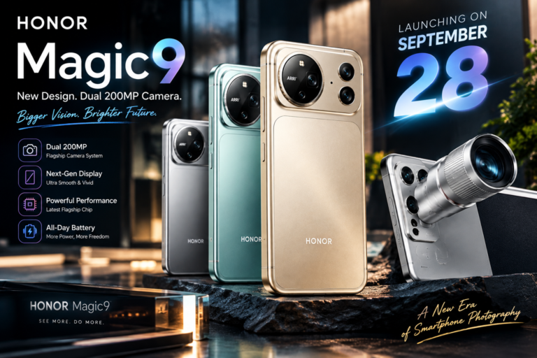 Honor Magic9 Launch Date Confirmed: September 28 Debut Brings a New Design and Dual 200MP Camera
